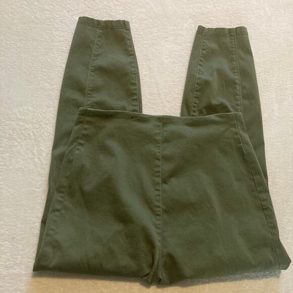 Liverpool Women's 12 Dusty Olive High Waisted Trousers - Picture 4 of 8